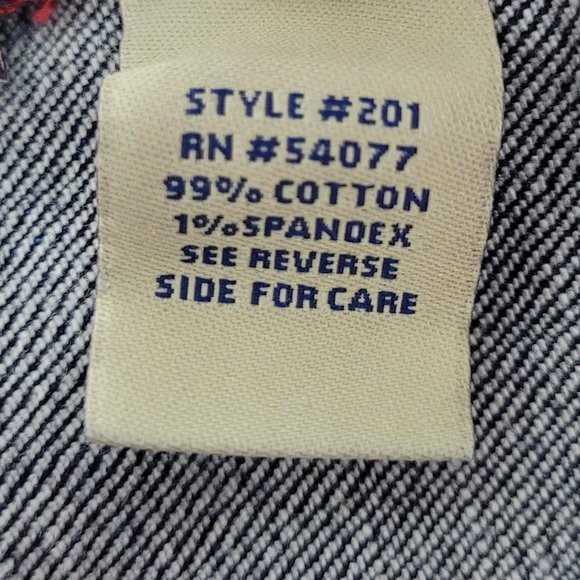 CAbi Lou Lou Dark Wash Straight Leg Jeans 10 #201 - Picture 5 of 8